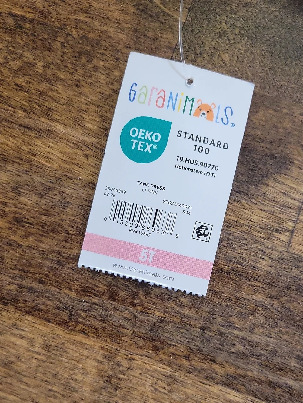 Garanimals light pink